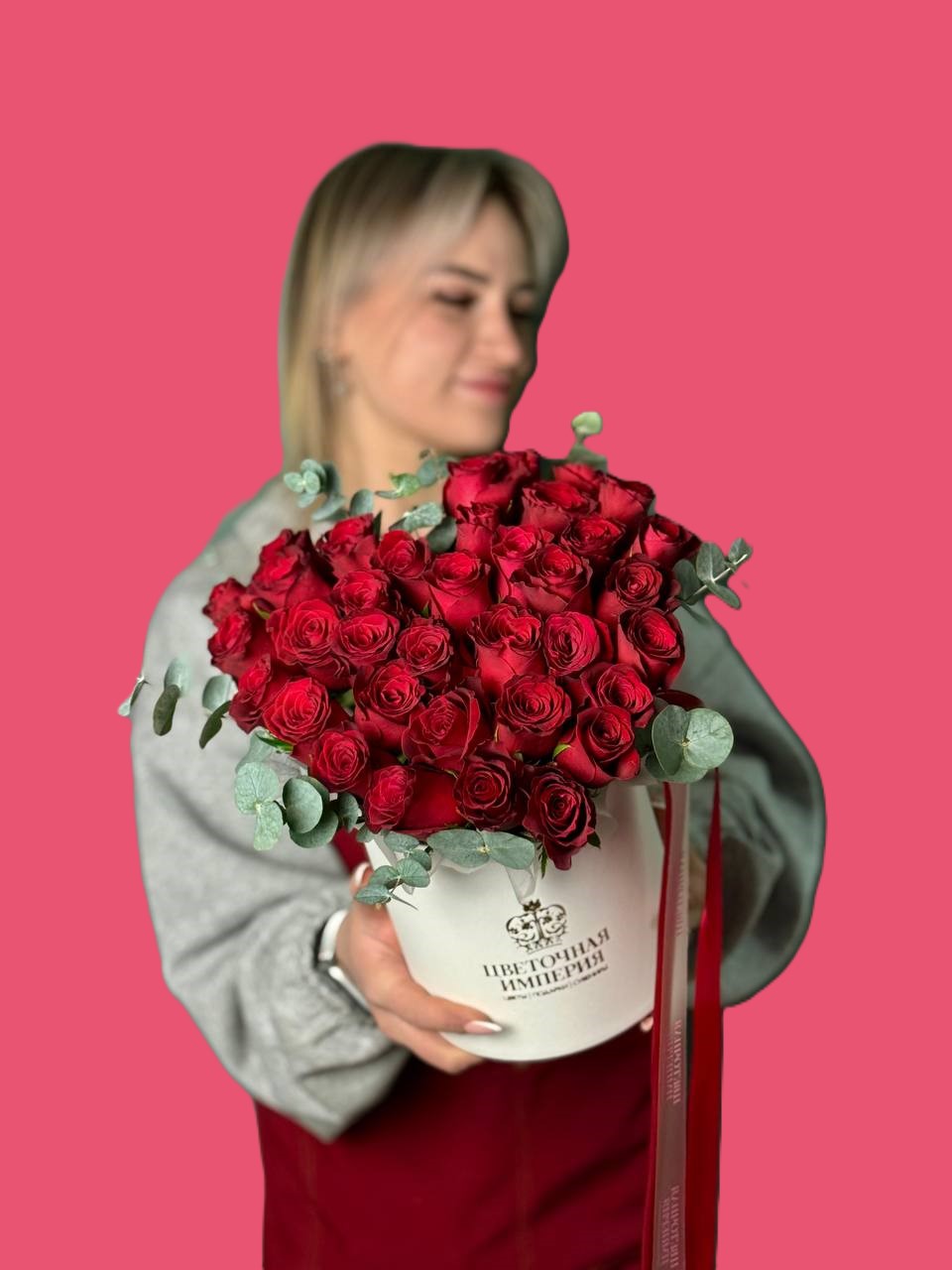 Композиция из роз "Сердце"