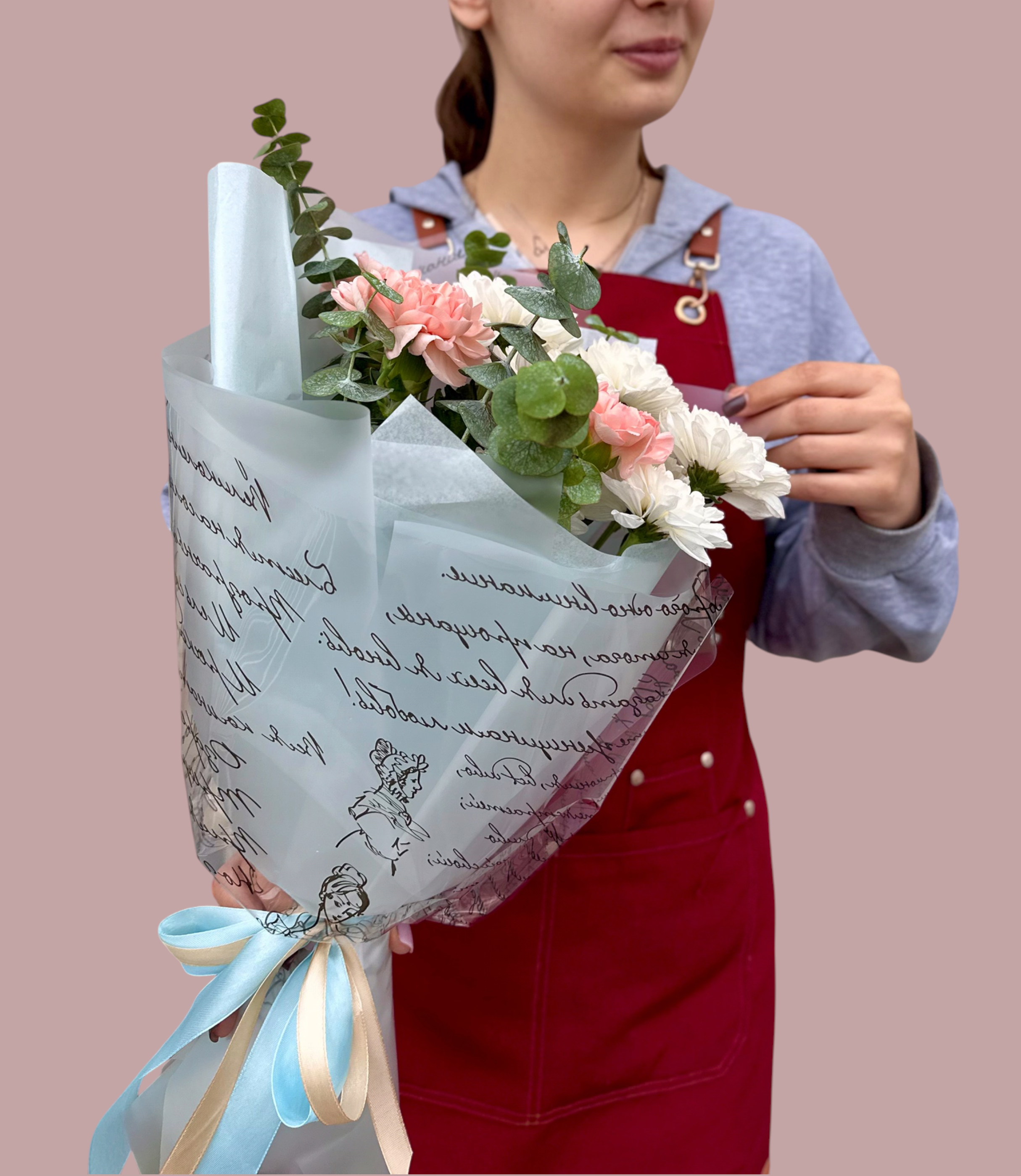 Стойкий букетик учителю в День знаний